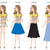 スカートの種類や丈 簡単にわかりやすく解説！